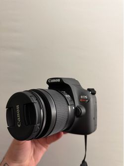 Canon EOS Rebel T7 DSLR Camera EF18-55mm + EF 75-300mm Lens (2727C021)