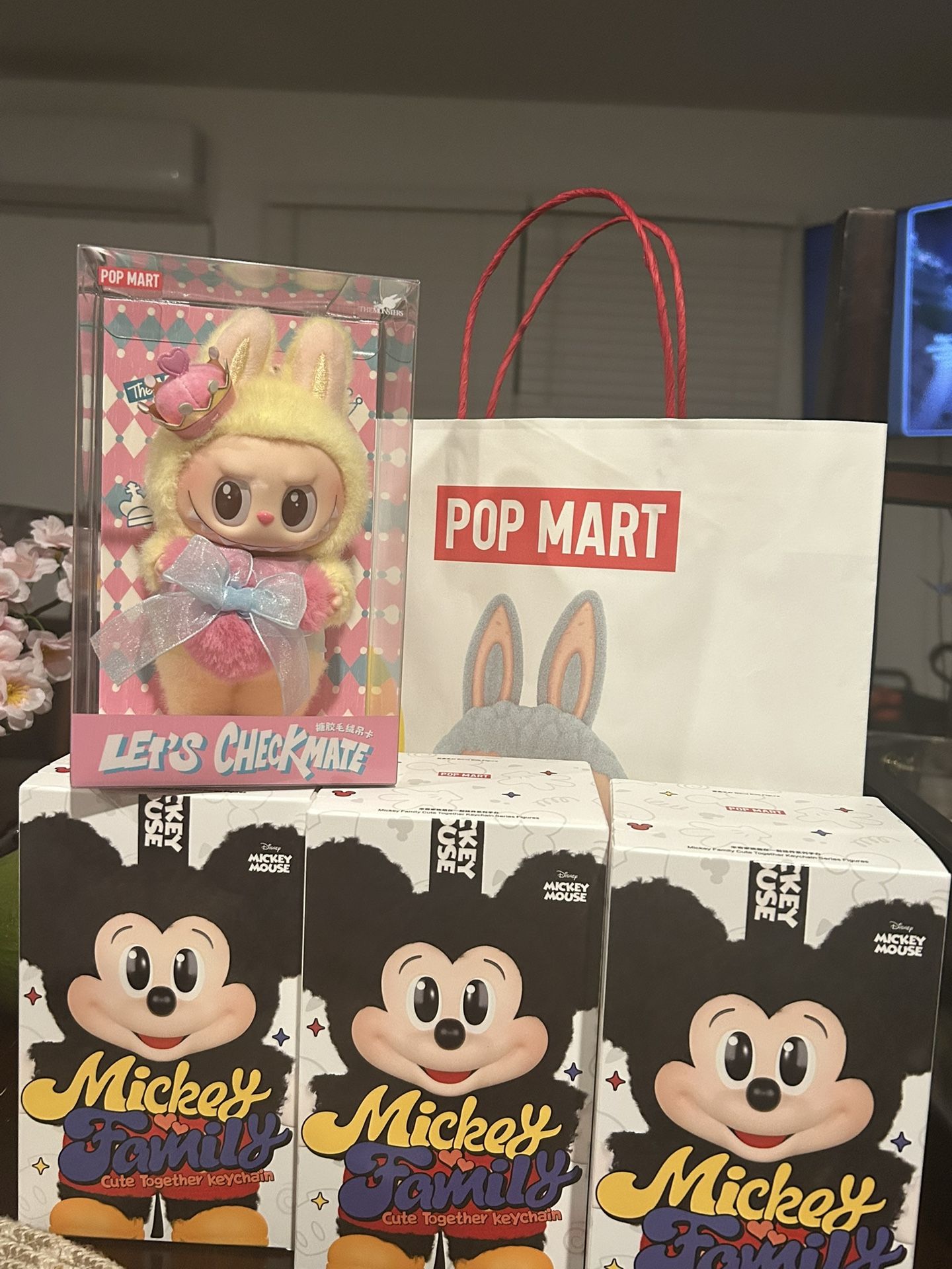 Mickey Family Keychains