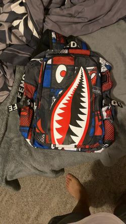 Backpack with charger port
