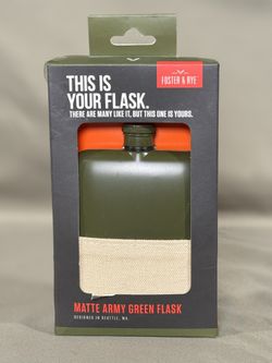 Army Green Flask