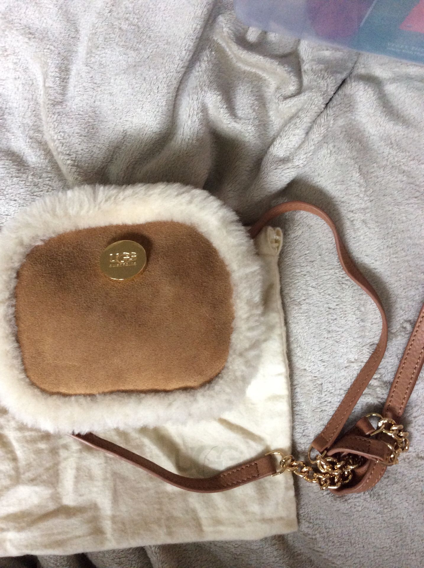 New Women’s Ugg small shoulder purse with cover Bag