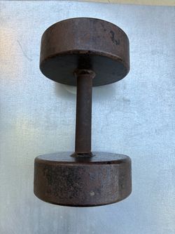 45lb Cast Iron Dumbbell