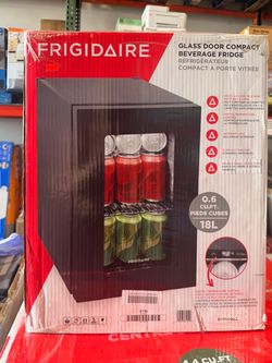 Frigidaire Glass Door Compact Beverage Fridge Brand New In Box