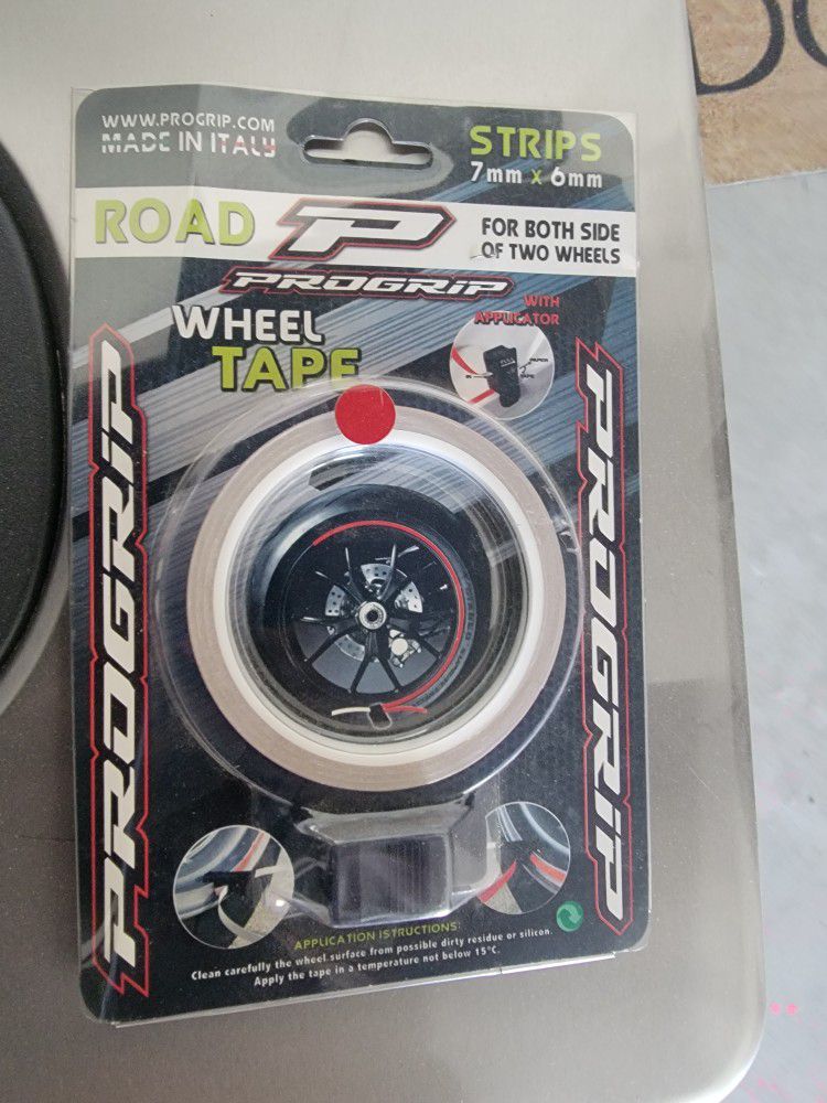 Red Rim Wheel Tape