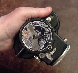 Rare 1933 French Emel Movie Camera Dual 8mm