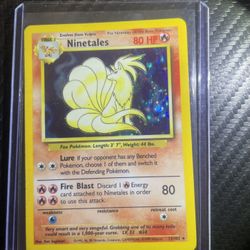 Pokémon Cards Ninetales Base Set
