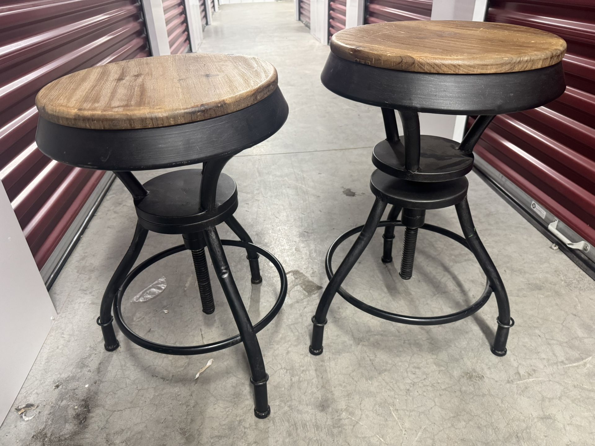 Two Matching Bar Stools 