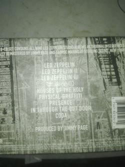 Led Zeppelin cds vintage rock