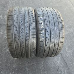 2. Tires.  315. 40. 21. Pirrelli 