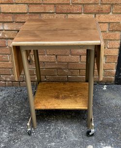 Vintage Hi-Lo Typewriter Table
