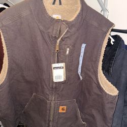 Carhartt Loose Fit Sherpa Line Vest 