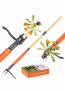 Stand Up Weed Puller Tool