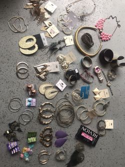 Earings, Watches, Necklaces, Bracelets
