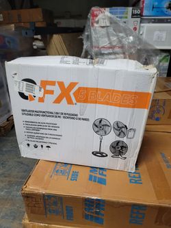 Multi function 5 blades desk,stand, or floor fan