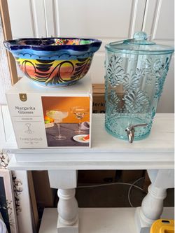 Set of three home entertainment Items
