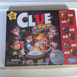 Brand New Clue Junior Board Game!!