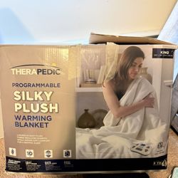 King sized heated blanket, barley used $20 cash 