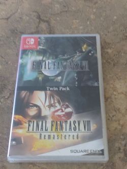 Final Fantasy 7/8 Twin Pack Switch New In Box