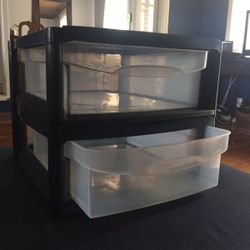 Plastic drawers