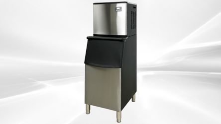 NSF 352 lb Commercial ice maker machine HZB-160F+Ice Bin