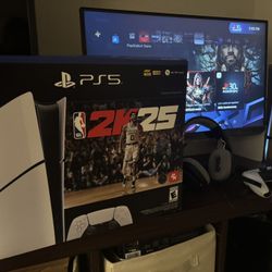 PS5 Gaming Set Up 
