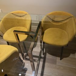 Yellow Dining Room Chairs