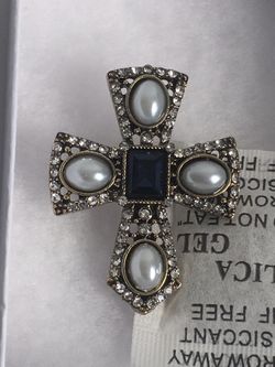 BEAUTIFUL VINTAGE TO FASHION RHINESTONE BROOCH 😍😍