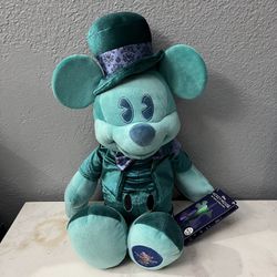 Disney Mickey Mouse The Main Attraction Plush Doll Haunted Mansion.  Brand New With Tags 