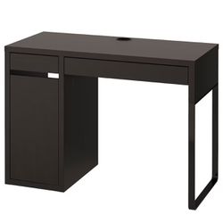 IKEA MICKE Desk, black-brown