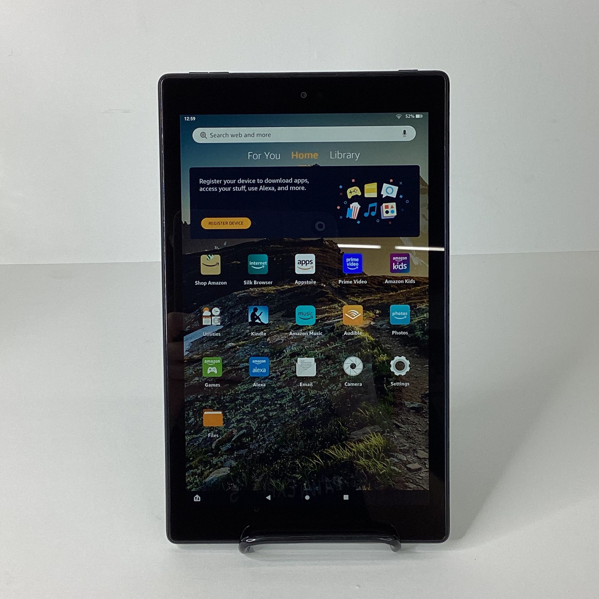 Amazon Fire HD 10 with Alexa (9th Gen.) Wi-Fi, 32GB, 1080p, 10.1" Display - Black