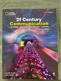 21 Century Communication Listening, Speaking and Critical thinking