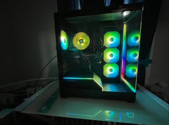 gaming pc comes with 144 hz dell monitor