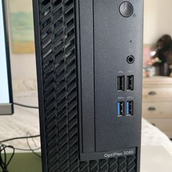 Dell Optiplex 3080 SFF Intel Core i5 16GB 256GB NVMe Win 11 Pro Wi-Fi