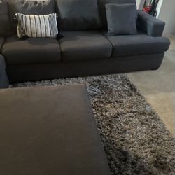 Dark Gray Sectional Couch