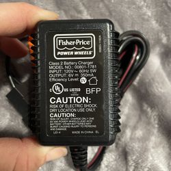 Fisher-Price Power Wheels Charger