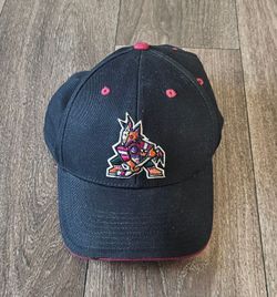 Arizona Coyotes Kachina Snapback Hat - Black/Burgundy Used $20