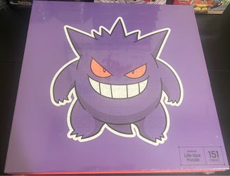 Target Pokemon Gengar Life-Size Jigsaw Puzzle 151 Pieces Sealed