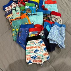Pre-owned Underwear Sizes 2-4 (boys)