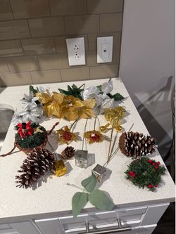 Various Christmas stems/pics-30 count