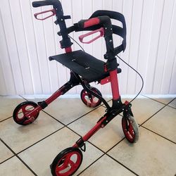 Red and Black UPWalker Rollator