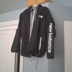 Black NB Windbreaker 