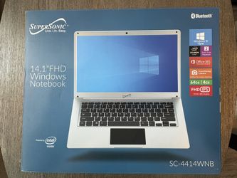 Supersonic 14.1” FHD Windows Notebook