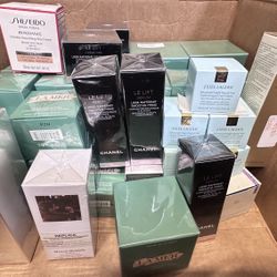 Hi end Skincare products 40% off retail price Guaranteed Authentic La Mer La Prairie Chanel Sisley