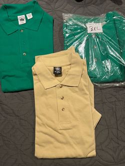 Polo Shirts Bundle – Green and Tan