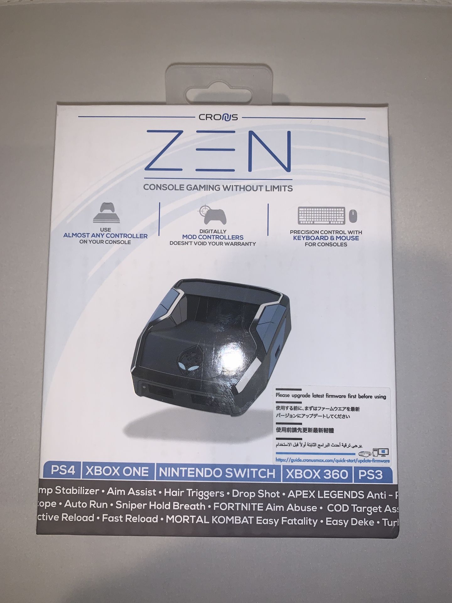 Cronus Zen console gaming without limits