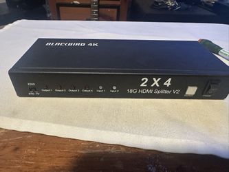 Blackbird 4k HDMI 2x4 Splitter And Switch V2 , 2022 Update