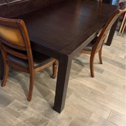 Pottery Barn Table Solid Wood As Is $150