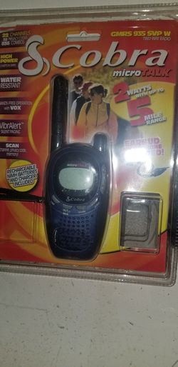 Walky talky x2