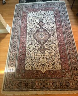 5x8 All Wool Area Rug