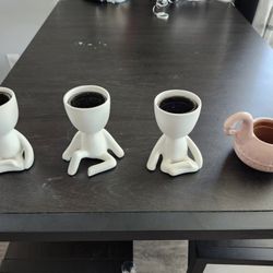 yoga small plant holders 